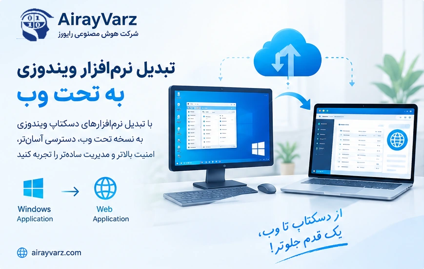 تبدیل نرم افزار ویندوزی به تحت وب در هوش مصنوعی رایورز